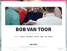 Tablet Screenshot of bobvantoor.com